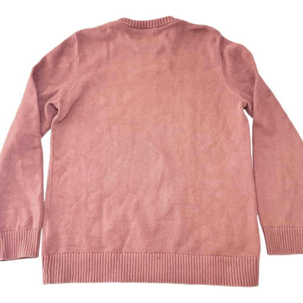 Tentree‎ Men's Crew Neck Sweater M Highline Organic Cotton Knit Jumper Brown - Picture 2 of 8